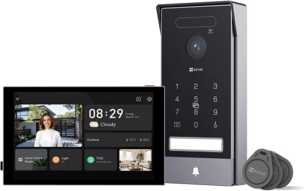 EZVIZ HP7 Pro 4K Videoportero Timbre Video Sistema Intercomunicador